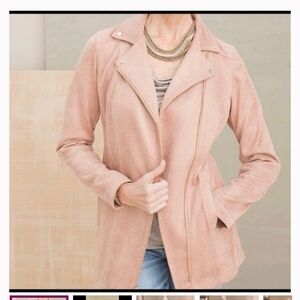 CHICO’S Size 1 — Elongated Moto Jacket (Size 8-10)